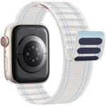 Pulseira de Relógio xDfind com Fecho de Velcro em Nylon Trançado, Para Apple Watch 42 / 44 / 45 / 46 / 49mm, Para Apple Watch 38 / 40 / 41 / S11 42mm