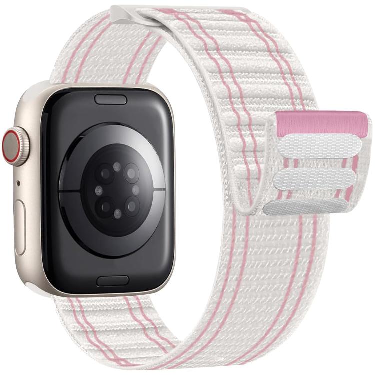Pulseira de Relógio xDfind com Fecho de Velcro em Nylon Trançado, Para Apple Watch 42 / 44 / 45 / 46 / 49mm, Para Apple Watch 38 / 40 / 41 / S11 42mm