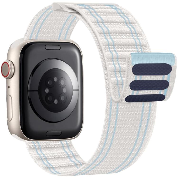 Pulseira de Relógio xDfind com Fecho de Velcro em Nylon Trançado, Para Apple Watch 42 / 44 / 45 / 46 / 49mm, Para Apple Watch 38 / 40 / 41 / S11 42mm