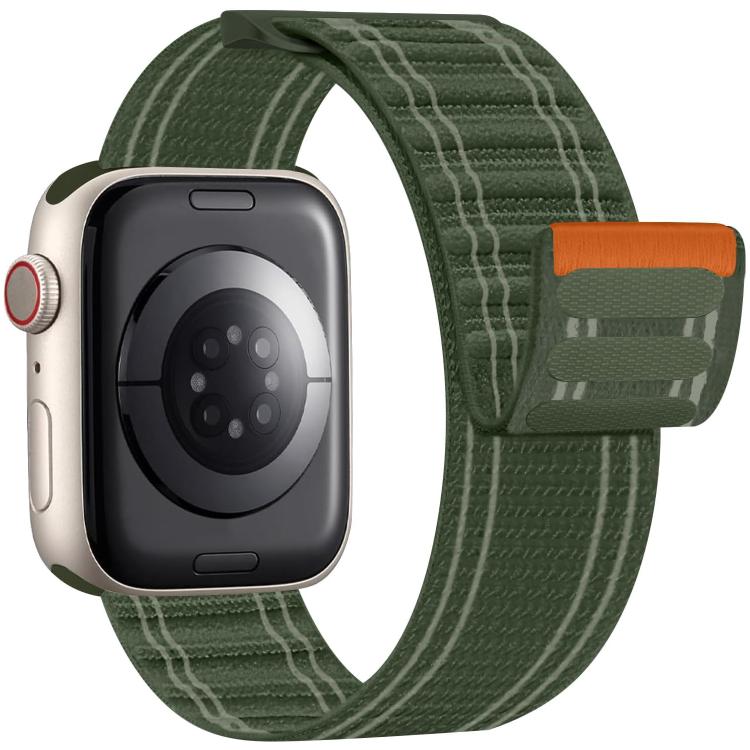 Pulseira de Relógio xDfind com Fecho de Velcro em Nylon Trançado, Para Apple Watch 42 / 44 / 45 / 46 / 49mm, Para Apple Watch 38 / 40 / 41 / S11 42mm