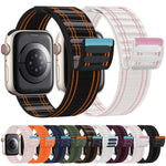 Pulseira de Relógio xDfind com Fecho de Velcro em Nylon Trançado, Para Apple Watch 42 / 44 / 45 / 46 / 49mm, Para Apple Watch 38 / 40 / 41 / S11 42mm
