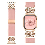 Pulseira de Relógio xDfind com Fecho Magnético em Nylon Trançado Nó Chinês, Para Apple Watch 42 / 44 / 45 / 46 / 49mm, Para Apple Watch 38 / 40 / 41 / S11 42mm