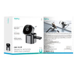 Estação de carregamento sem fios TOTU CW-10-W 3 em 1 com base magnética rotativa para telefone, auriculares e relógio, CW-10-W