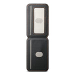 ESEBLE S3 Suporte para Cartões de Telemóvel Magnético com Blocos de Cor e Textura de Couro Sintético RFID