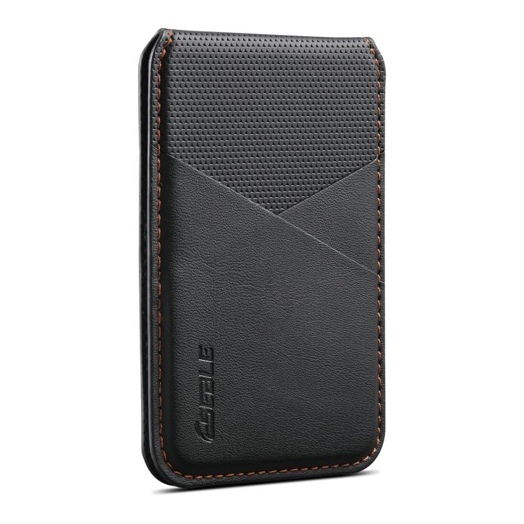 ESEBLE S3 Suporte para Cartões de Telemóvel Magnético com Blocos de Cor e Textura de Couro Sintético RFID