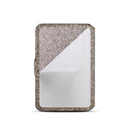 ESEBLE Adhesive Style Color Blocked Folding Mobile Phone Card Slots Holder