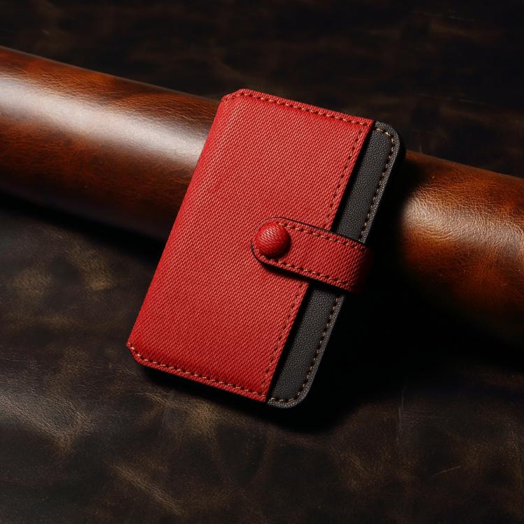 ESEBLE Suporte para Cartões de Telemóvel Dobrável com Blocos de Cor Estilo Adesivo