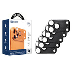 XDcase 5pcs Protetor de Lente da Câmara Oco em Liga de Titânio, Para iPhone 17 Pro Max, Para iPhone 17 Pro