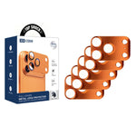 XDcase 5pcs Protetor de Lente da Câmara Oco em Liga de Titânio, Para iPhone 17 Pro Max, Para iPhone 17 Pro