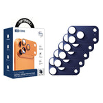XDcase 5pcs Protetor de Lente da Câmara Oco em Liga de Titânio, Para iPhone 17 Pro Max, Para iPhone 17 Pro