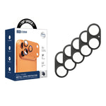 XDcase 5pcs Protetor de Lente da Câmara Oco em Liga de Titânio, Para iPhone 17