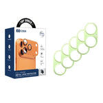 XDcase 5pcs Protetor de Lente da Câmara Oco em Liga de Titânio, Para iPhone 17