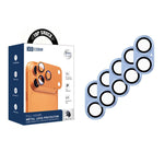 XDcase 5pcs Filme de Anel Metálico Fosco Armor de Cobertura Total para Lente da Câmara, Para iPhone 17