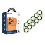 XDcase 5pcs Filme de Anel Metálico Fosco Armor de Cobertura Total para Lente da Câmara, Para iPhone 17