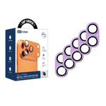 XDcase 5pcs Filme de Anel Metálico Fosco Armor de Cobertura Total para Lente da Câmara, Para iPhone 17