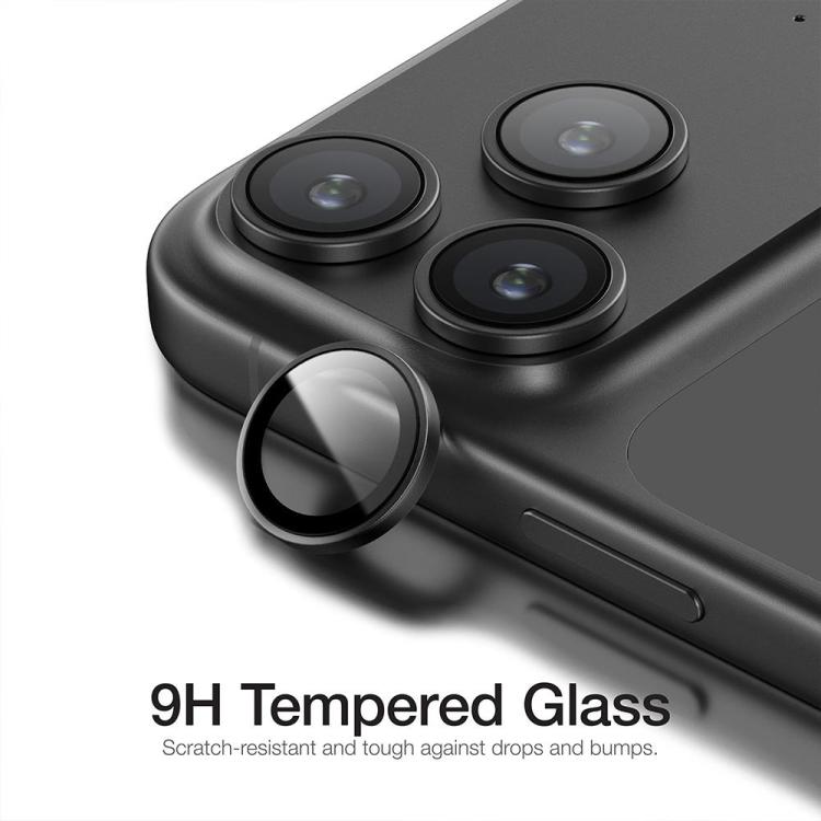 XDcase 5pcs Protetor de Lente da Câmara Hawkeye AF + AR com Ferramenta de Alinhamento, Para iPhone 17 Pro Max, Para iPhone 17 Pro
