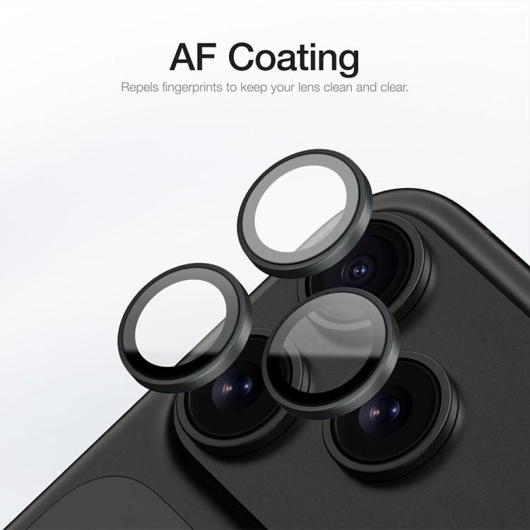 XDcase 5pcs Protetor de Lente da Câmara Hawkeye AF + AR com Ferramenta de Alinhamento, Para iPhone 17 Pro Max, Para iPhone 17 Pro