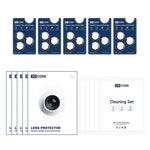 XDcase 5pcs Protetor de Lente da Câmara Hawkeye AF + AR com Ferramenta de Alinhamento, Para iPhone 17 Pro Max, Para iPhone 17 Pro