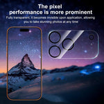 XDcase 5pcs Filme de Vidro Temperado Integrado com Serigrafia para Câmara Traseira, Para iPhone 17 Pro Max, Para iPhone 17 Pro, Para iPhone 17, Para iPhone Air