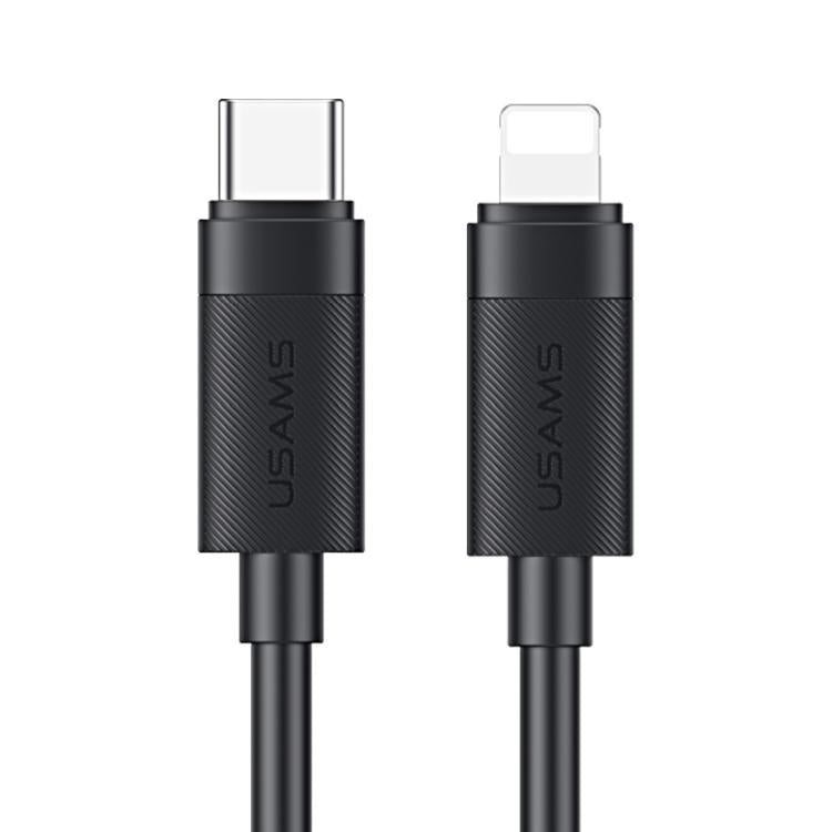 Cabo de Dados de Carregamento Rápido PD30W USAMS SJ781 USB-C / Tipo-C para 8 Pinos, 1m