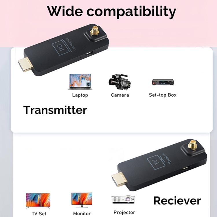 Measy AM18052T 5G Wireless Screen Mirroring Transmitter and Receiver Set