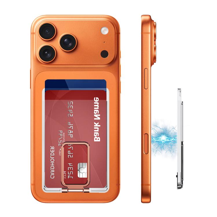 XDcase Slot Magnético para Cartão com Suporte para iPhone / Galaxy & Mais