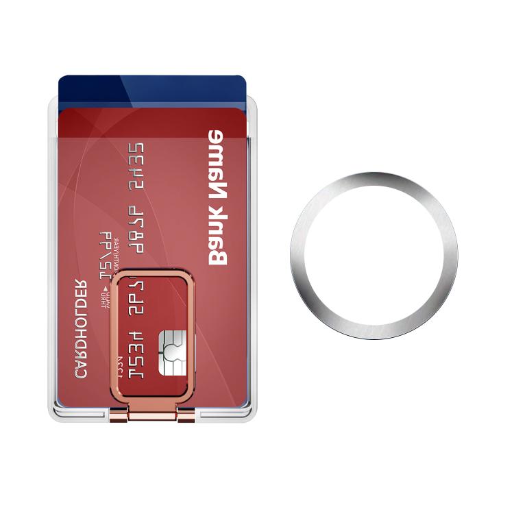 XDcase Slot Magnético para Cartão com Suporte para iPhone / Galaxy & Mais