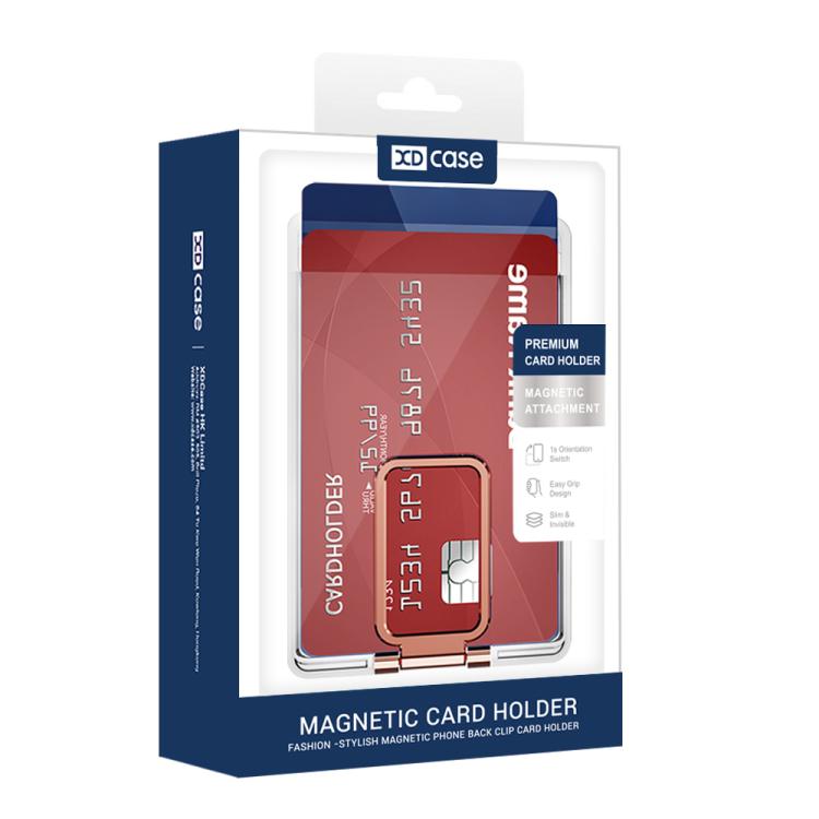 XDcase Slot Magnético para Cartão com Suporte para iPhone / Galaxy & Mais