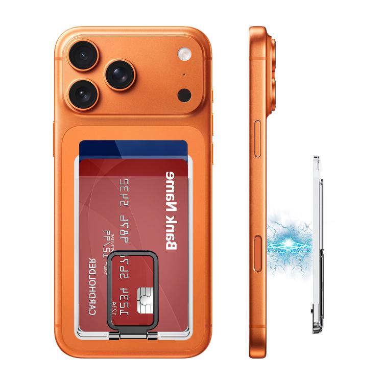 XDcase Slot Magnético para Cartão com Suporte para iPhone / Galaxy & Mais