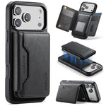 Capa de telemóvel destacável MAGKING K3 Series MagSafe RFID K3 Pro com bolsa para cartões, Para iPhone 17 Pro Max, Para iPhone 17 Pro, Para iPhone Air