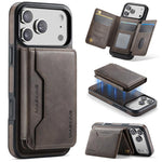 Capa de telemóvel destacável MAGKING K3 Series MagSafe RFID K3 Pro com bolsa para cartões, Para iPhone 17 Pro Max, Para iPhone 17 Pro, Para iPhone Air