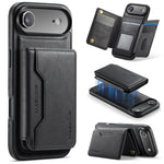 Capa de telemóvel destacável MAGKING K3 Series MagSafe RFID K3 Pro com bolsa para cartões, Para iPhone 17 Pro Max, Para iPhone 17 Pro, Para iPhone Air