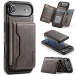 Capa de telemóvel destacável MAGKING K3 Series MagSafe RFID K3 Pro com bolsa para cartões, Para iPhone 17 Pro Max, Para iPhone 17 Pro, Para iPhone Air