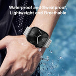 Pulseira de Relógio em Liga de Titânio com Fecho Dobradiço de Uma Conta, Para Apple Watch 46mm / 49mm / 45mm / 44mm, Para Apple Watch 42mm / 41mm / 40mm / 38mm