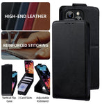 Capa de Telefone em Pele Vegana de Cor Sólida com Fecho Vertical e Corrente Transversal, Para iPhone 11 Pro Max, Para iPhone 11, Para iPhone 11 Pro