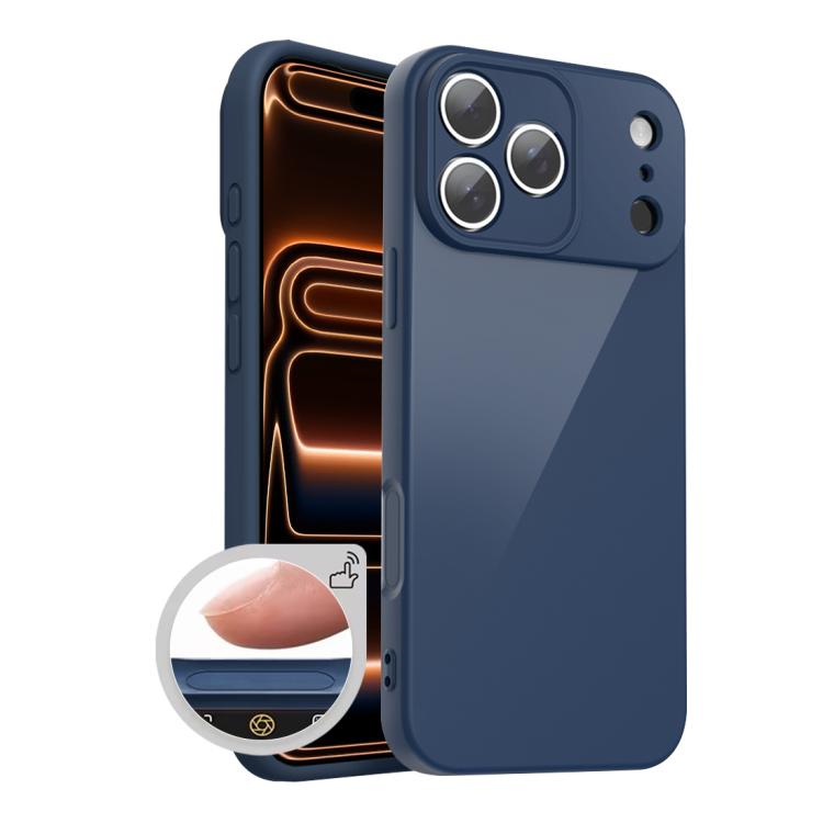 Capa de Telefone XDcase Imitativa de Silicone com Cobertura Total e Botão AI Integrado, Para iPhone 17 Pro Max, Para iPhone 17 Pro