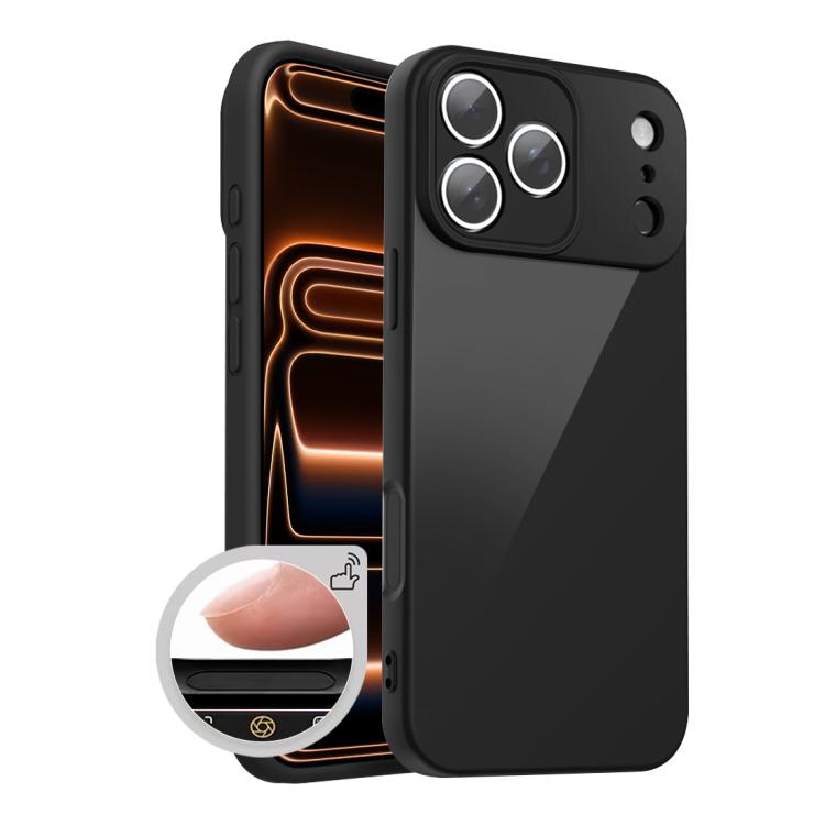 Capa de Telefone XDcase Imitativa de Silicone com Cobertura Total e Botão AI Integrado, Para iPhone 17 Pro Max, Para iPhone 17 Pro