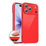 Capa de Telefone XDcase Imitativa de Silicone com Cobertura Total e Botão AI Integrado, Para iPhone 17 Pro Max, Para iPhone 17 Pro