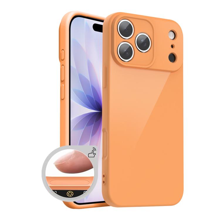 Capa de Telefone XDcase Imitativa de Silicone com Cobertura Total e Botão AI Integrado, Para iPhone 17 Pro Max, Para iPhone 17 Pro