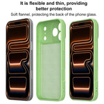 Capa de Telefone XDcase Imitativa de Silicone com Cobertura Total e Botão AI Integrado, Para iPhone 17 Pro Max, Para iPhone 17 Pro