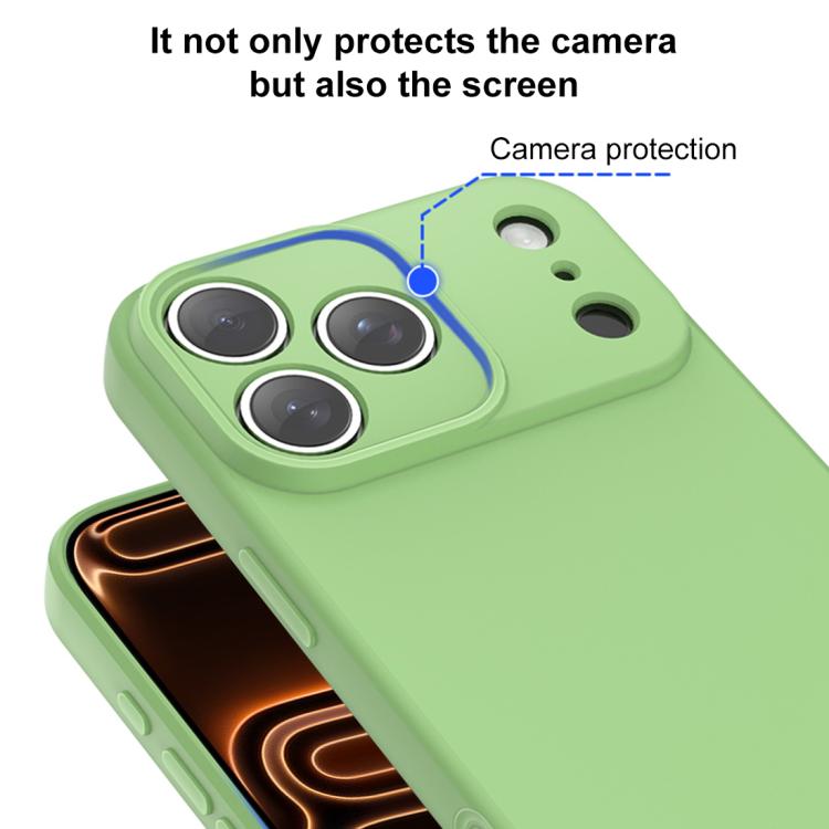 Capa de Telefone XDcase Imitativa de Silicone com Cobertura Total e Botão AI Integrado, Para iPhone 17 Pro Max, Para iPhone 17 Pro