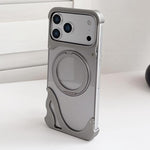 Suporte Magnético para Telefone Dolphin Original Cor Metal Sem Moldura com Rotação 360, Para iPhone 17 Pro Max, Para iPhone 17 Pro