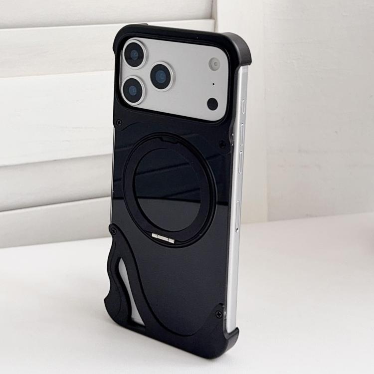 Suporte Magnético para Telefone Dolphin Original Cor Metal Sem Moldura com Rotação 360, Para iPhone 17 Pro Max, Para iPhone 17 Pro