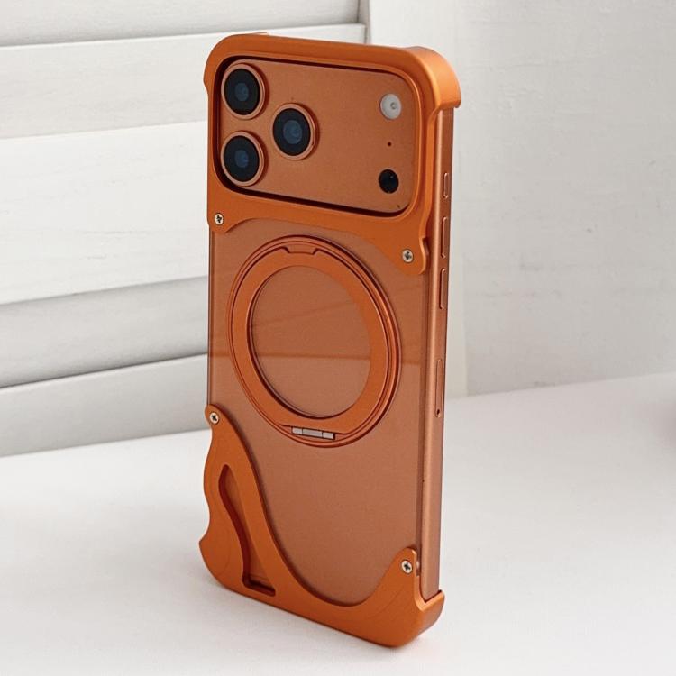 Suporte Magnético para Telefone Dolphin Original Cor Metal Sem Moldura com Rotação 360, Para iPhone 17 Pro Max, Para iPhone 17 Pro