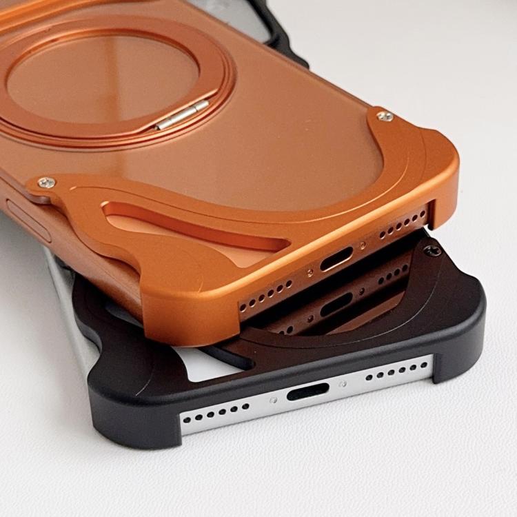 Suporte Magnético para Telefone Dolphin Original Cor Metal Sem Moldura com Rotação 360, Para iPhone 17 Pro Max, Para iPhone 17 Pro