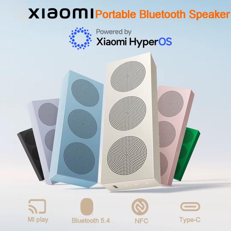 Coluna Bluetooth portátil original Xiaomi IP66 à prova de água para secretária