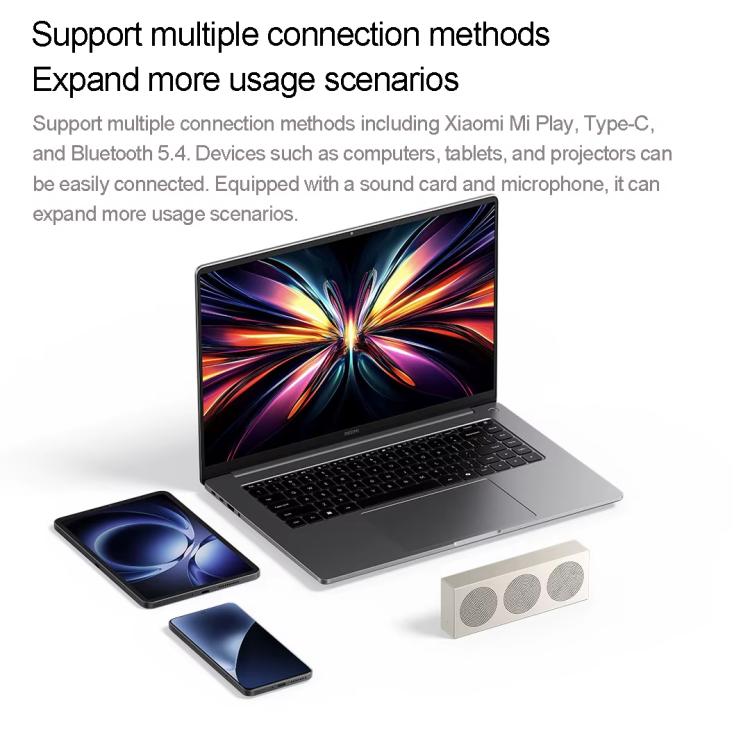 Coluna Bluetooth portátil original Xiaomi IP66 à prova de água para secretária