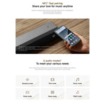 Original Xiaomi Soundbar 2.0 para TV e PC com suporte para ligação NFC, ficha US