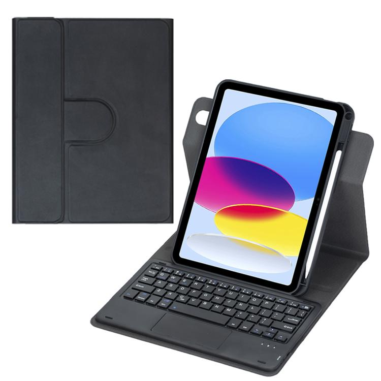 Capa de Couro para Tablet com Teclado Bluetooth Rotativo 360 graus e Touchpad, Para iPad Pro 11 2025 / 2024, Para iPad 2025 / 2022, Para iPad Air 11 2025 / iPad Pro 11 2022, Para iPad 10.2 2021 / 2019 / iPad Air 3