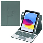 Capa de Couro para Tablet com Teclado Bluetooth Rotativo 360 graus e Touchpad, Para iPad Pro 11 2025 / 2024, Para iPad 2025 / 2022, Para iPad Air 11 2025 / iPad Pro 11 2022, Para iPad 10.2 2021 / 2019 / iPad Air 3
